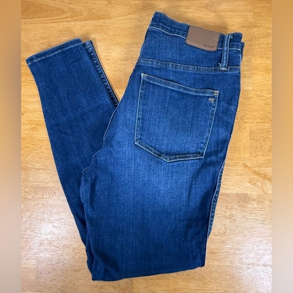 Madewell Denim - Madewell Women's 10” High Rise Skinny Jeans Size 31 Medium Wash Pockets